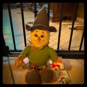 Vintage wizard of Oz Scarecrow plush